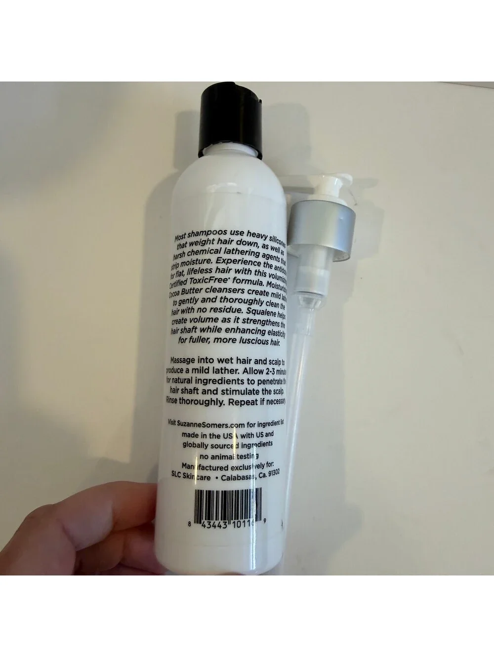 Suzanne Organics Volumizing Shampoo Coconut Sweet Almond 8 fl oz 240 mL